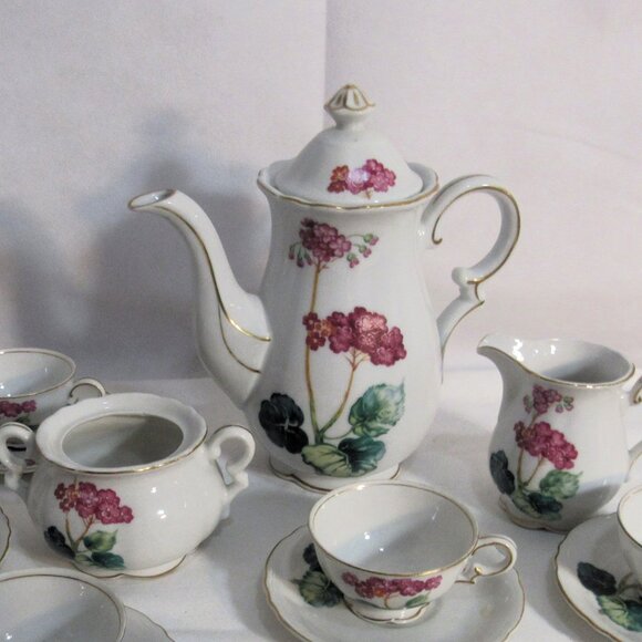 Vintage Tea Set Cherry Blossom SGK China Occupided Japan - Picture 3 of 14